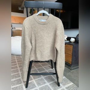 Zara Cropped Sweater